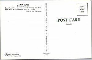 Postcard TOWER SCENE Clermont Florida FL AN7572