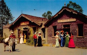 Bottle House and Music Hall Ghost Town Buena Park, California USA View Postca...