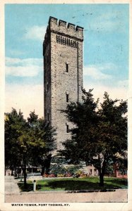 Kentucky Fort Thomas Water Tower 1915 Curteich