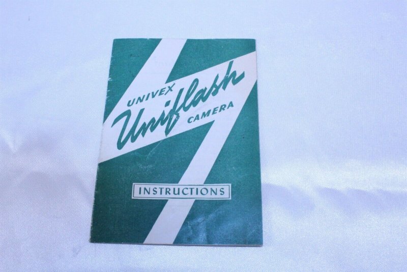 Vintage Univex Uniflash Camera Instruction Booklet 24 Pages 