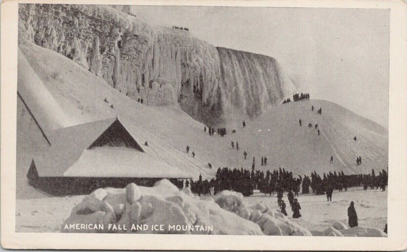 American Fall and Ice Mountain Niagara Falls NY Unused Litho Postcard E94 |  United States - New York - Niagara Falls, Postcard