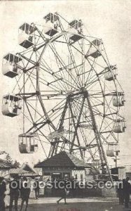 Ferris Wheel 1909 Alaska - Yukon Pacific Exposition Seattle WA USA 1909 light...