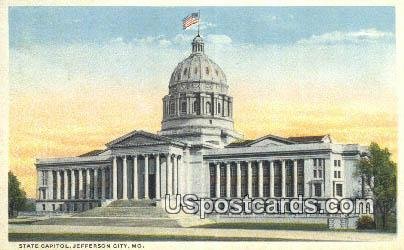 State Capitol in Jefferson City, Missouri