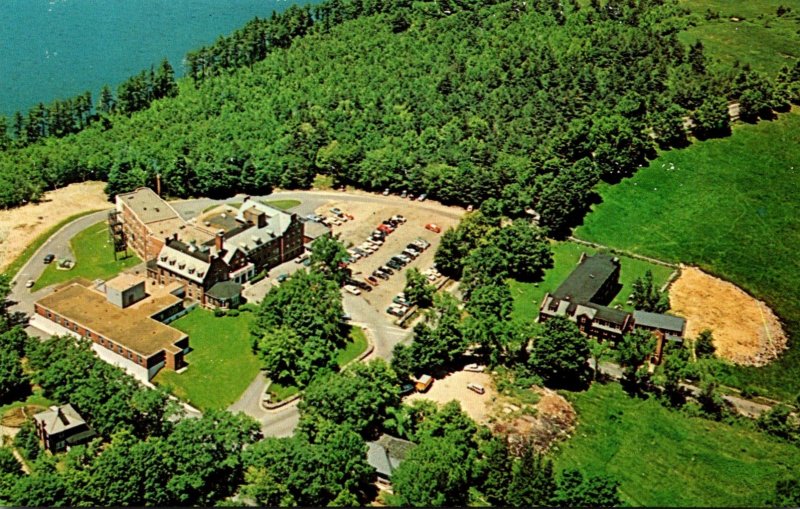 Massachusetts Gardner Aerial View Henry Heywood Memorial Hospital 1970