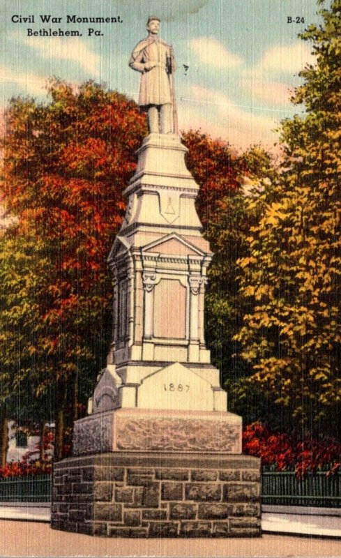 Pennsylvania Bethlehem Civil War Monument