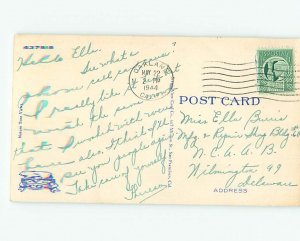 Linen COURTHOUSE SCENE Oakland California CA AE9945