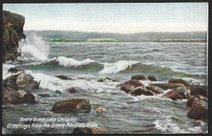 Shore Lake Champlain Green Mountain State Vermont Used c1910s