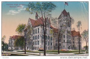 Central High School , DETROIT , Michigan , PU-1911