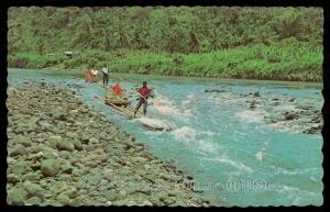 Rafting on the Rio Grande - Port Antonio, Jamaica, W. I.