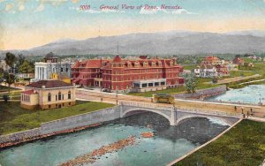 Reno Panorama Nevada 1911 postcard