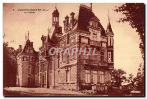 Old Postcard Champtoceaux Le Chateau