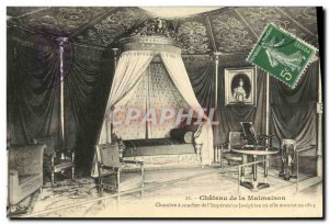 Old Postcard Chateau de Malmaison Bedroom of Empress Josephine Napoleon