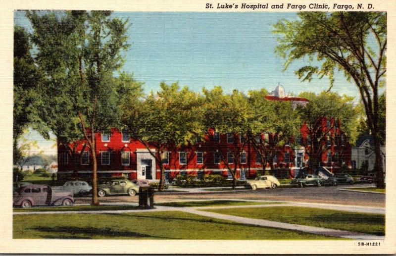 North Dakota Fargo St Luke's Hospital and Fargo Clinic Curteich