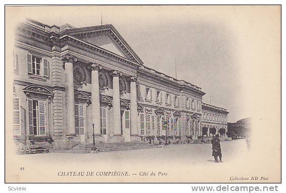 Cote Du Parc, Chateau De Compiegne, Oise, France, 1900-1910s