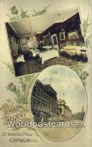 Darlings Regent Hotel Edinburgh Scotland, Escocia Unused 