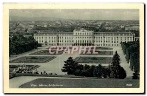 Old Postcard Wien Schloss Schonbrunn