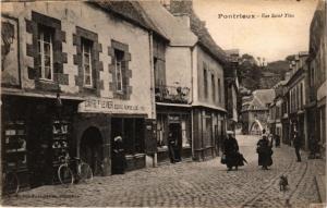 CPA PONTRIEUX-Rue St-Yves (230746)