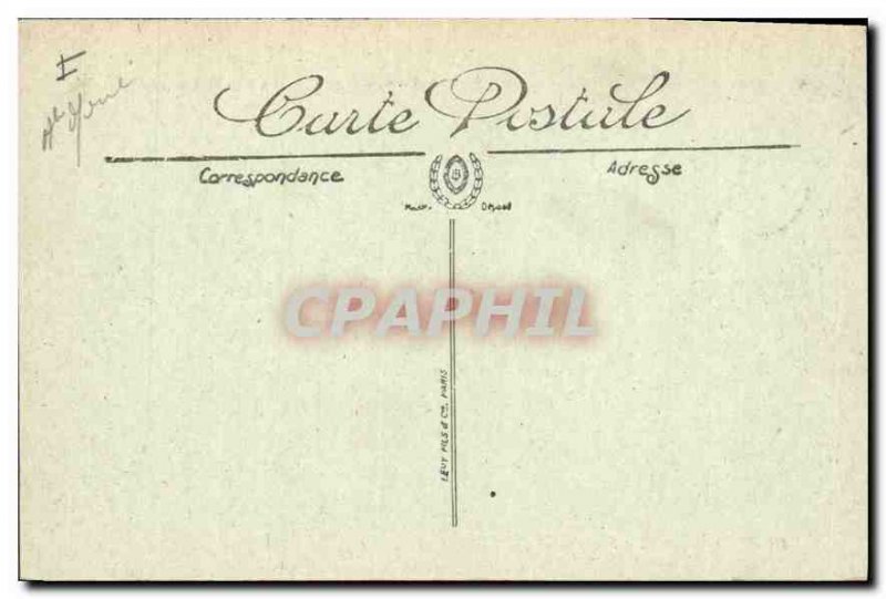 Old Postcard Langres Ramparts