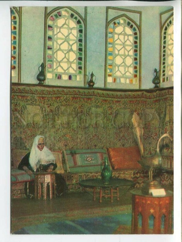 463893 USSR 1971 year  Bakhchisarai Archaeological Museum postcard
