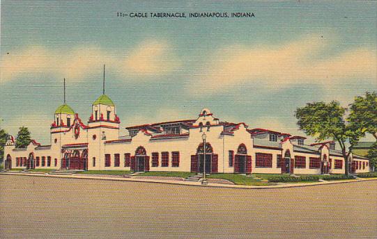 Indiana Indianapolis Cadle Tabernacle