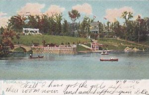 Illinois Peoria Lake Glen Oak Park 1906