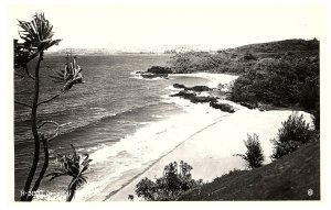 RPPC Postcard Lumahai Beach Kauai Vintage Landscape c1940s