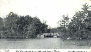 The Narrows Bridge in Belgrade Lakes, Maine