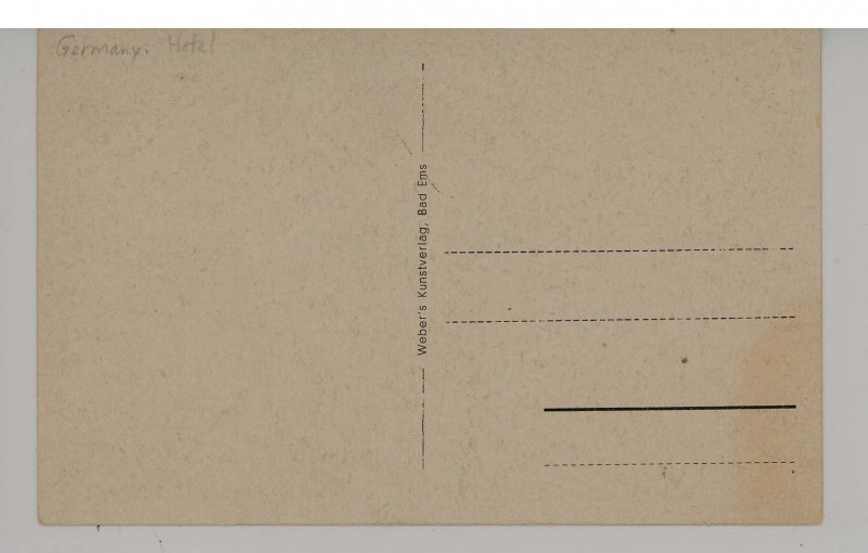 Germany - Bad Ems. Albert-Kurheim Thermal Spa Resort