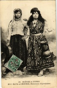 PC CPA MOROCCO, BAYA ET HOURIA, DANSEUSES ALGÉRIENNES, (b15287)