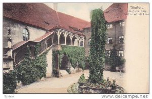 Konigliche Burg, Schlosshof Mit Linde, Nurnberg (Bavaria), Germany, 1900-1910s