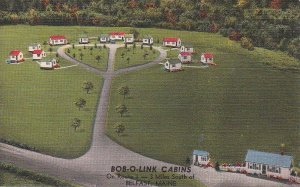 Postcard Bob o Link Cabins Belfast Maine