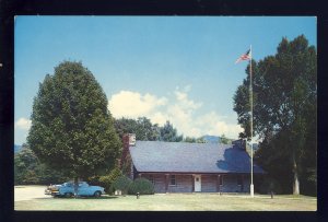 Cherokee, North Carolina/NC Postcard, Oconaluftee Ranger Station, National Park
