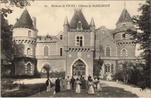 CPA vichy environs-chateau de maulmont (1221311) 