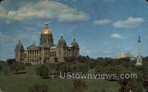 State Capitol, Des Moines - Iowa IA