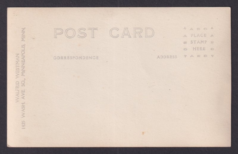 UNITED STATES, RPPC Postcard, Three men