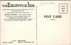 Postcard The Collegeville Inn Collegeville PA