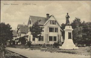Putnam CT Soldiers Monument c1910 Postcard