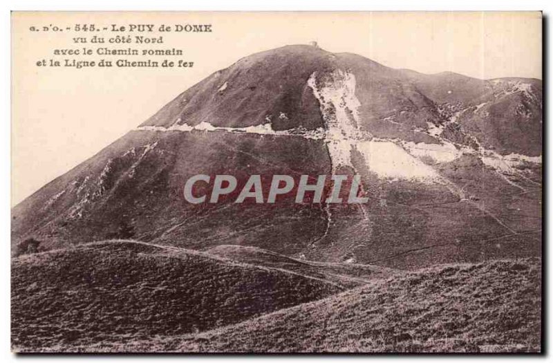 Le Puy to eDome saw the Notrd odds with the Roman road and the railway line