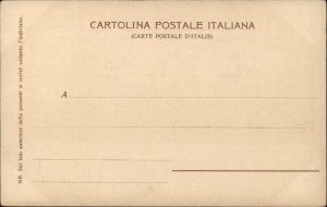 Messina Italy Stazione porto Ferry Port Harbor c1910 Vintage Postcard