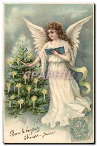 Old Postcard Fantasy Angel Angels