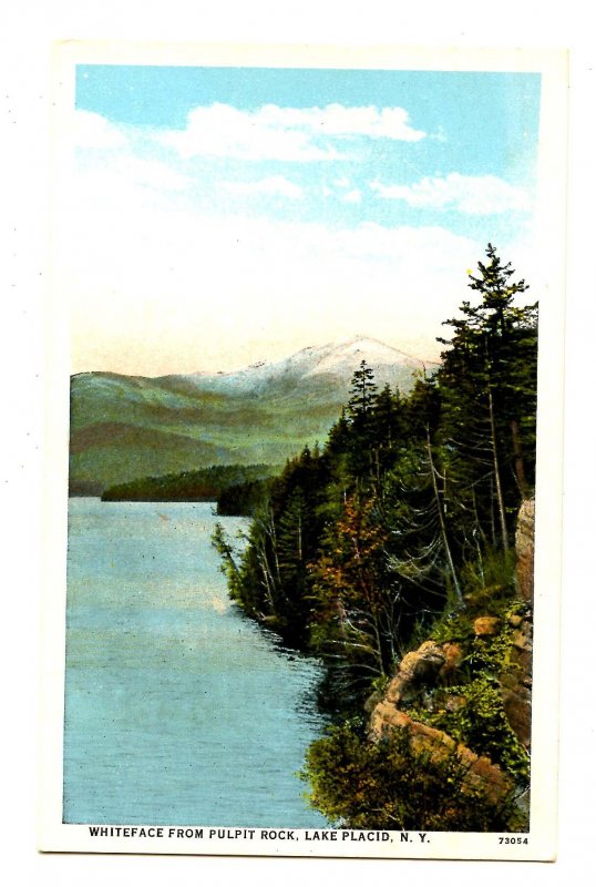 NY - Lake Placid. Whiteface from Pulpit Rock