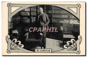 Old Postcard A Capus Library