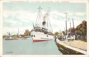 Dalhousie Ontario Canada Northumberland Harbor Antique Postcard K19747 