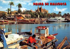 B48186 Palma de Mallorca boats bateaux Puerto de Pescadores spain