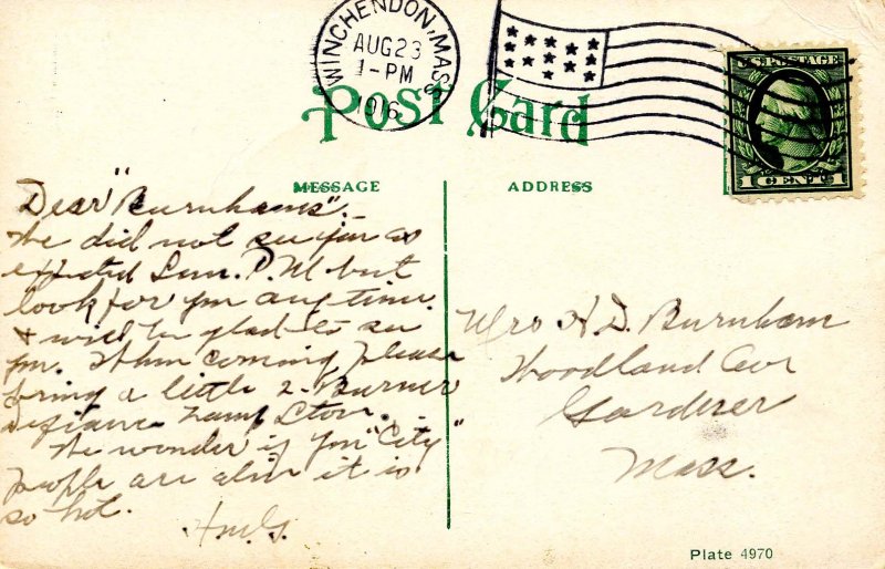 NH - East Jaffrey. Contoocook Lake 