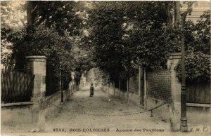 CPA BOIS-COLOMBES - Avenue des Pavillon (581422)