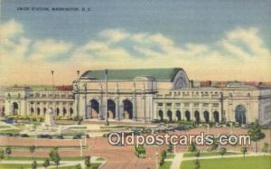 Union Station, Washington DC, District of Columbia, USA Depot Railroad Unused 