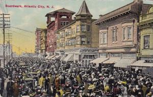 New Jersey Atlantic City Boardwalk 1912