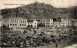 PC NO. 2 ADEN CAMEL MARKET YEMEN (a32167)