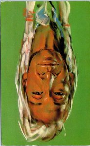 CANADA-  Painting of INDIAN CHIEF  by Artist Gerda Christofferson 1971 Postcard